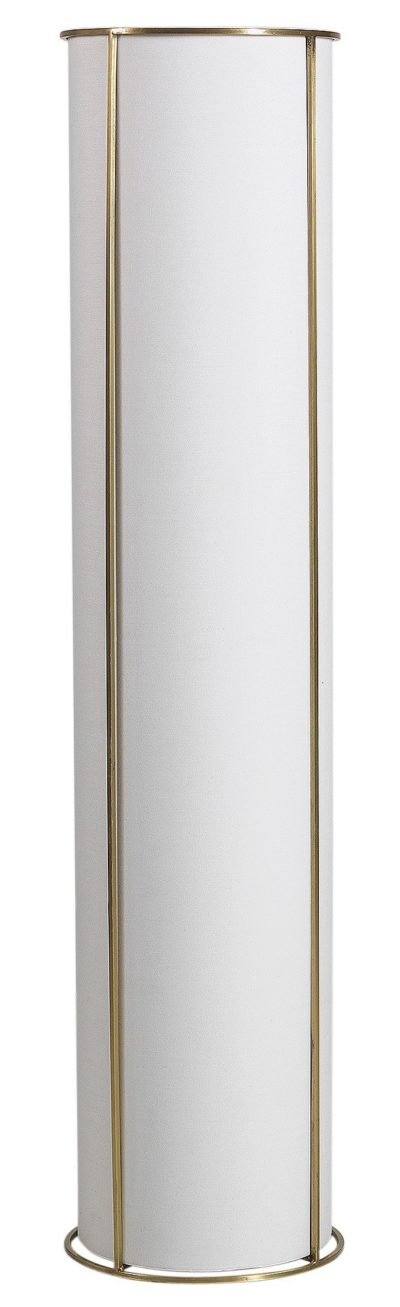 Collection - Penrith Brass Column - Floor Lamp - Satin